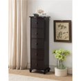 thumbnail image 1 of KB R0425-CH Wood Accent Cabinet - Dark Cherry, 1 of 1