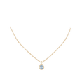 thumbnail image 4 of ANGARA Natural Rope-Framed Claw-Set 1.6 ct Aquamarine Solitaire Pendant in 14K Yellow Gold for Women (Size-8mm) | March Birthstone, Anniversary, Jewelry Gift for Women | Natural Aquamarine Necklace, 4 of 8