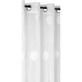 thumbnail image 2 of Safdie & Co. Curtain Dolly Embroidered 54X84L White Palm, 2 of 3