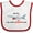 White and Red, variant on Inktastic Airplane Boys or Girls Baby Bib