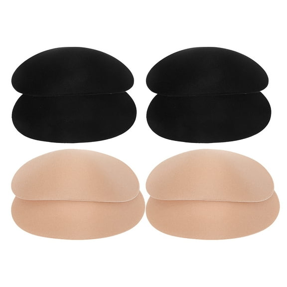 Homoyoyo Shoulder Pads for Women Anti-slip Fabric Sponge Multi 4 Pairs