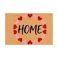 thumbnail image 3 of Sentmoon Valentine Day Decor Dining Table Decor Valentines Day Welcome Doormat Red and P-ink Heart Sweet Rug Loves Indoor Outdoor Entrance Home Front Porch Rugs Decoration Supplies Heart, 3 of 7