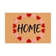 thumbnail image 2 of Felpudo de bienvenida de San Valentín con corazones rojos y rosas | Alfombra antideslizante para interior y exterior, ideal para porche y entrada | Tapete decorativo de 40 x 60 cm, 2 of 6