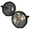 Smoke Lens, variant on AKKON - For 2007-2013 GMC Sierra Pickup Bumper Smoke Driving Fog Lights Lamps Left+Right Replacement + Bulbs
