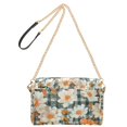 thumbnail image 2 of FORMRS Women Crossbody Purse with Chain Strap Vegan Leather Shoulder Handbag, Sunny Blooms, 2 of 7