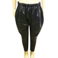 thumbnail image 1 of FAOWME Pantalon de Performance pour Enfants Couleur Idéal pour Récitals de Danse et Spectacles sur Scène Noir 7-9 Ans, 1 of 3