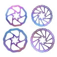 thumbnail image 5 of Generic Colorful Mountain Bike Disc Rotor - 6-Bolt Stainless Steel Brake Disc, 160mm/180mm G3/HS1 Models, Lightweight & Durable Design, 5 of 5