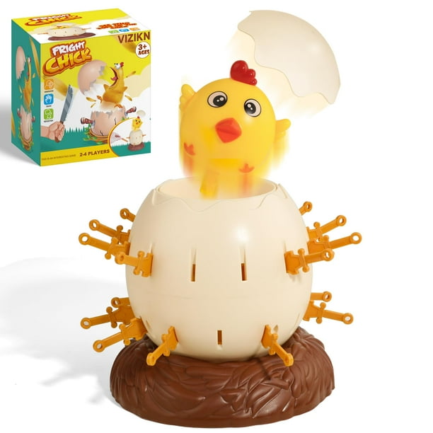 Juego de mesa VIZIKN Pop Up Chick Pirate para niños y adultos