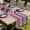 Multicolor-4, variant on Independence Day Table Runner,Long American Flag Red Blue White Plaid Cotton Linen Table Runner Style for Dinner Table Party Decor Tabletop Decorations