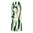 thumbnail image 5 of Womens Fashion Bodycon Skirts Ruched High Waist Fishtail Long Maxi Skirts Casual Club Going Out Y2k Outfits Green, L, 5 of 7