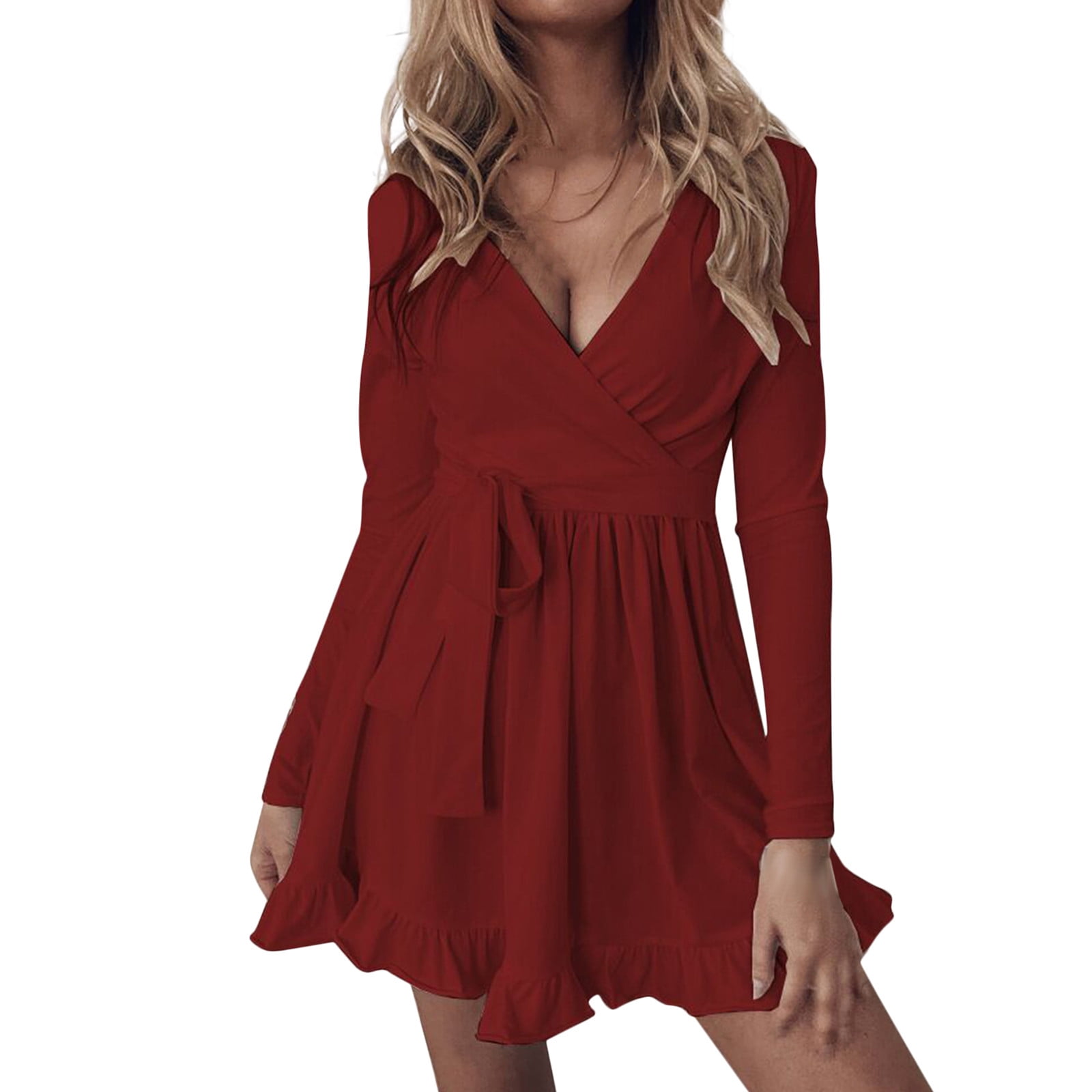 2022 Clearance Women 2022 V Neck Solid 