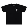 thumbnail image 6 of Peanuts Women's Shirt, Classic Embroidered Print Cartoon Snoopy T-shirt Black – XL, 6 of 6