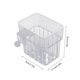 thumbnail image 3 of Soporte portátil de metal para acuario, soportes de madera para acuario, diseño bidireccional, fácil de mover, ideal para dormitorio o acuario de escritorio, moderno, robusto y de alto, 3 of 7