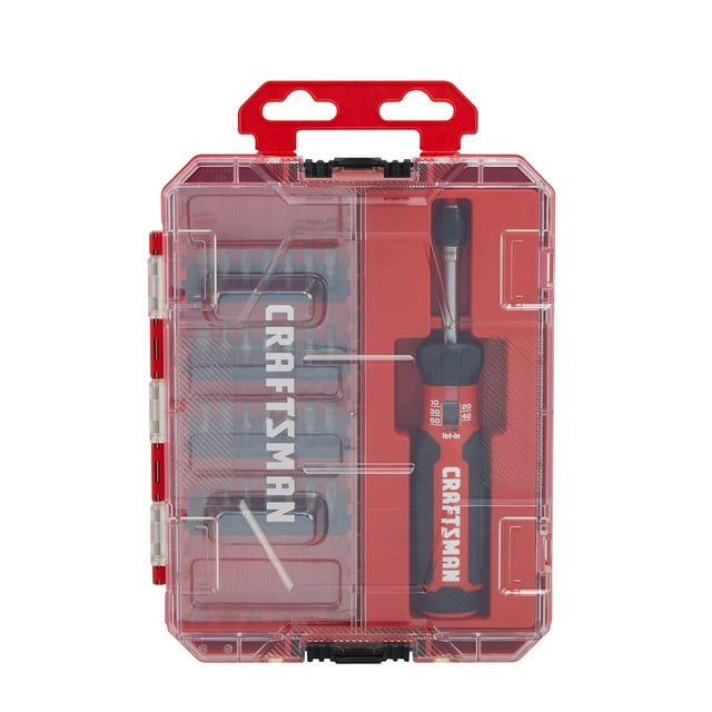 Juego de destornilladores dinamométricos CRAFTSMAN CMHT68130 29 piezas