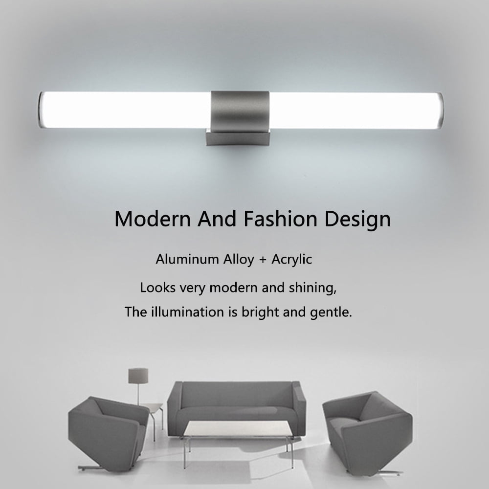 CHUANK Bathroom Vanity Light Fixtures, Bathroom Front Mirror Vanity LED Fixture Light for Toilet