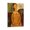 Frame-style, variant on Amedeo Modigliani Print Painting A Girl in Yellow Dress Picture Print Wall Art Poster Painting Canvas Posters Artworks Gift Room Aesthetic 12x18inch(30x45cm)