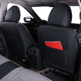 thumbnail image 6 of EKR Custom Fit Rogue Sport Car Seat Covers for Nissan Rogue Sport  2020 2021 2022 S, SV, SL - Full Set Leatherette Auto Seat Cover (Black/Gray), 6 of 6