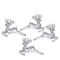 thumbnail image 1 of Toystoory Adorno de gota de copo de nieve transparente colgante colgante decoración de ciervo de cristal Kits de decoración para fiestas Ciervo, 1 of 6
