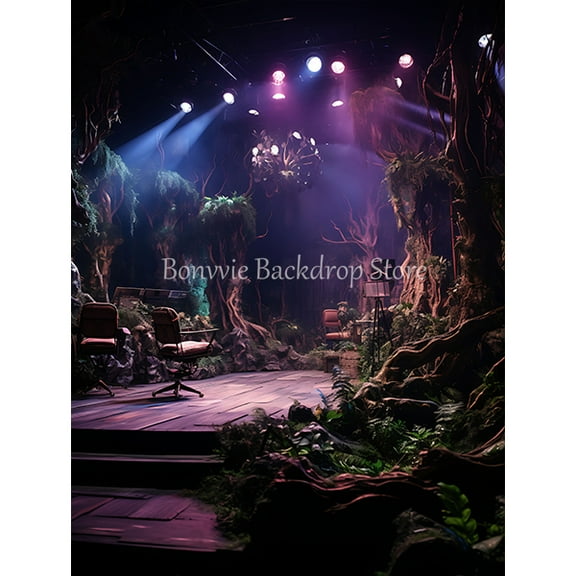 Dreamy Forest Backdrop Butterfly Flower Baby Shower Kid Birthday Party Wedding Photography Background Photo Studio Props