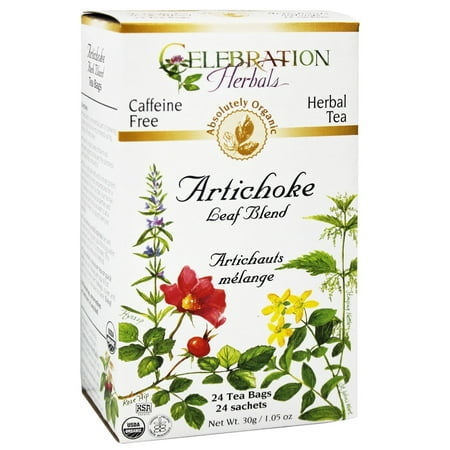 Celebration Herbals Thé bio Artichaut Feuille Blend 24 sachets de thé