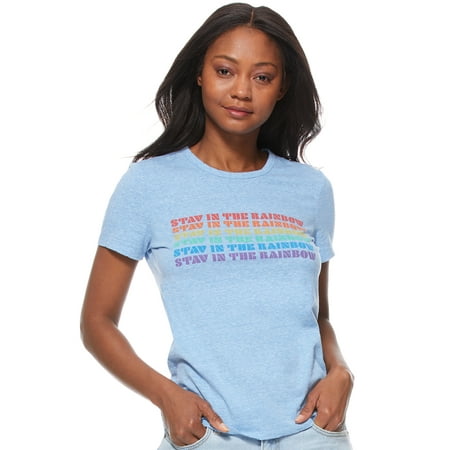 Scoop Women's Stay in the Rainbow Graphic T-Shirt