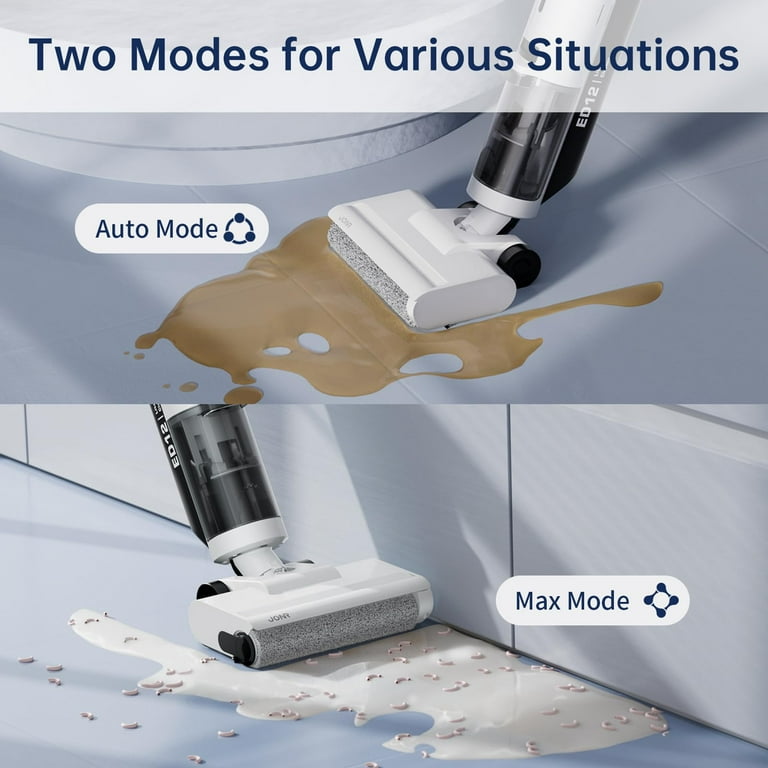 JONR ED12 Lite Wet Dry Vacuum Cleaner, 1mm Edge Cleaning Brush