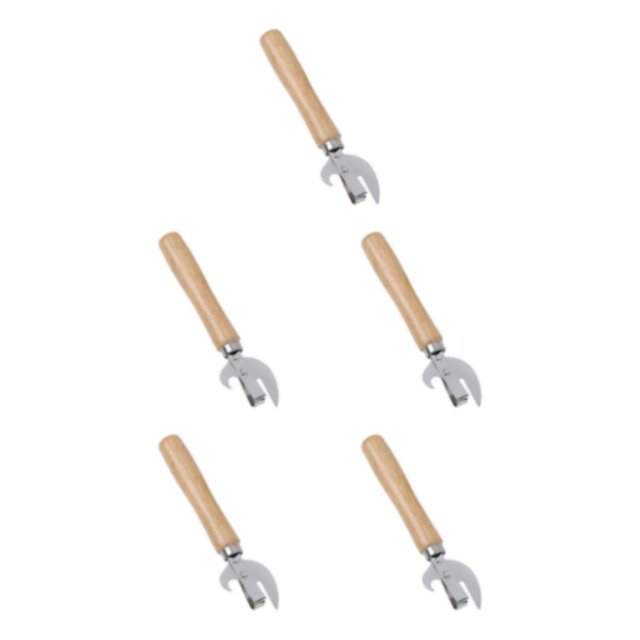 Tarro con mango de madera Yuarrent Abrelatas manual removedor de tapa de mano herramientas de agarre profesional