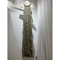 thumbnail image 1 of JUNWELL style Bohème Français Col Rond Suspendu Robe Florale Sans Manches Robe Longue 2024 Été Nouveau, 1 of 4
