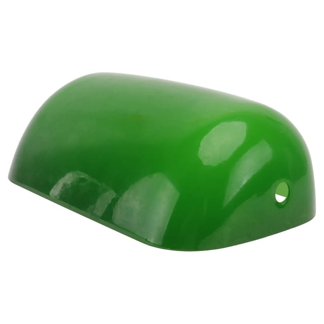 Pantalla de repuesto para lámpara de mesa, pantalla de cristal Retro verde, cubierta cuadrada Vintage para lámpara de escritorio, buena para dormitorio, sala de estudio