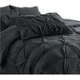 Cozy Comfort Black Twin Comforter Set Kids 5 Pieces Bed in a bag with