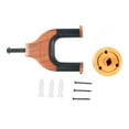thumbnail image 1 of Guitare Support Mural Cintre U en Forme de Support de Crochet Mural Accessoire Instrument de Musique pour Basse, 1 of 14