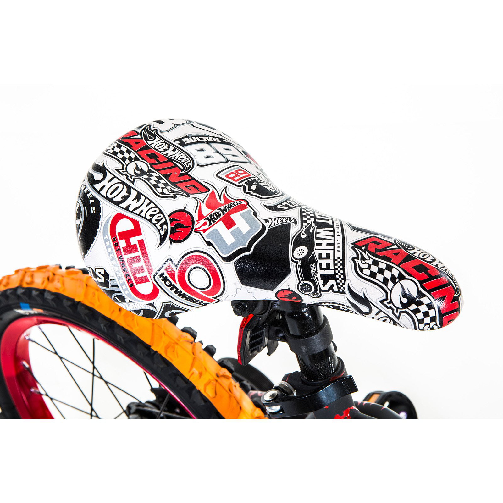 Black/Red/Orange for sale online Hot Wheels Dynacraft 16 inch BMX Boys Bike with Hand Brake 