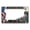 D, variant on USA 250th Anniversary Commemorative License Plate Frame, 4th of July Patriotic Metal License Plate Holder for Car Lovers and Father's Day Gifts