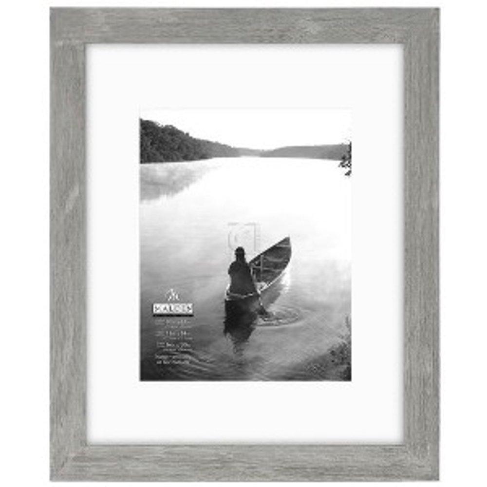 11x14 / 16x20 Gray Matted Picture Frame - Walmart.com - Walmart.com