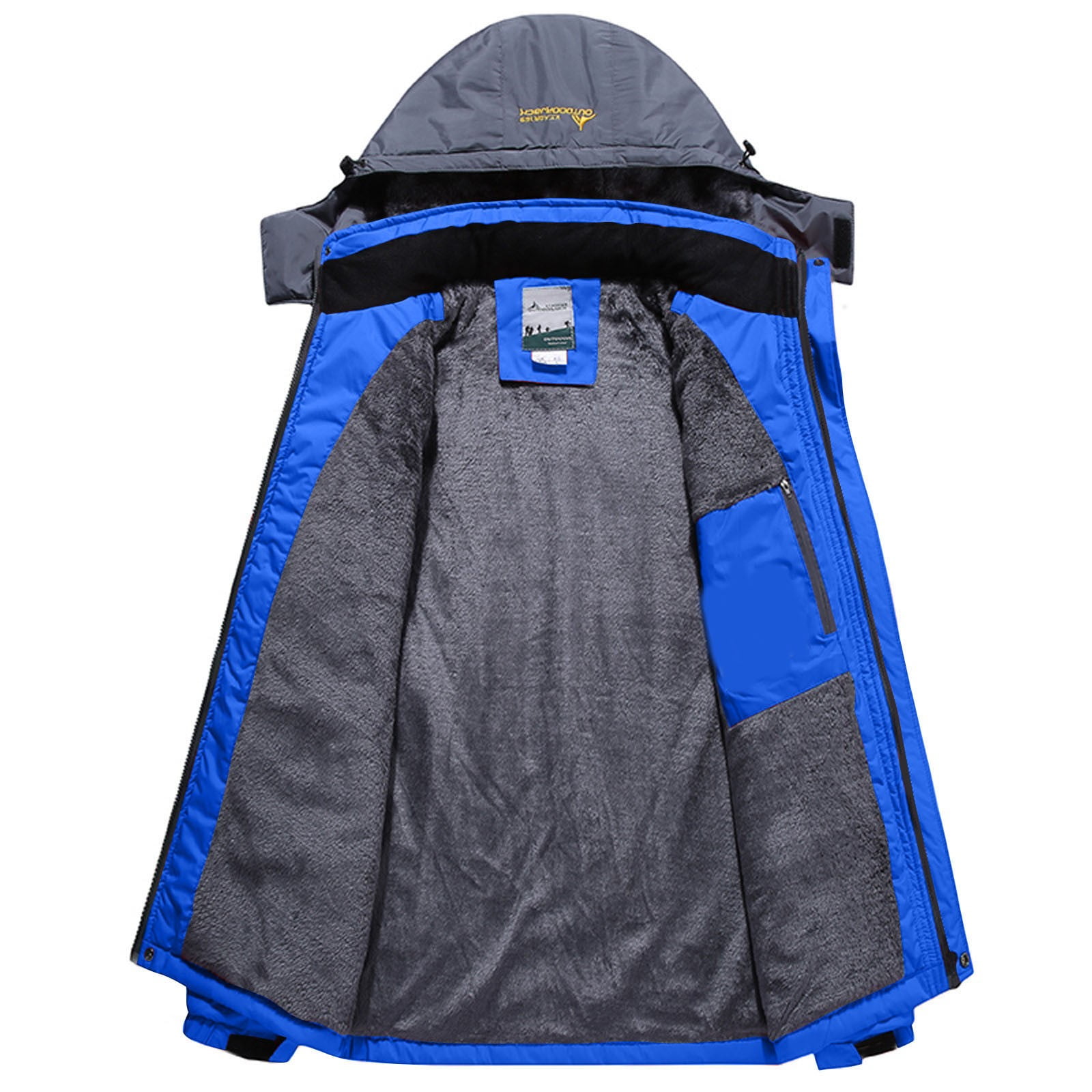 Waterproof Snowboarding Raincoat Warm Hooded Man's Windbreaker Jackets
