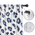 thumbnail image 4 of Blackout Kids Curtains,White and Blue Of Leopard Print Childrens Insulated Curtains Set Of 2,Bedroom Essentials,Toddler Room Decor 42"x54", 4 of 5