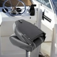thumbnail image 5 of 2 Pack Folding Marine Seats, High Back Fishing Boat Seat with Thickened Sponge Padding and Hinge, Captain Chairs for Fishing, Cruises, Sightseeing, Speedboat, 5 of 7