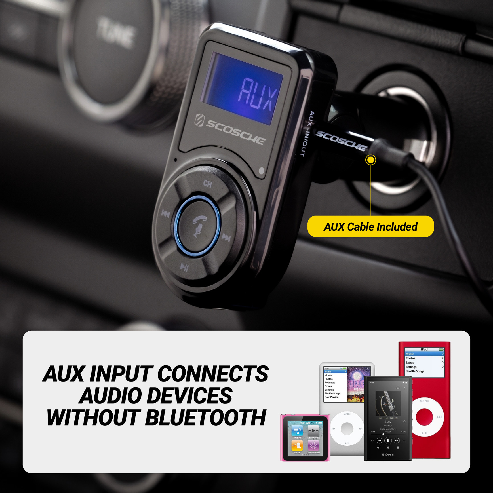 Scosche BTFREQ Bluetooth Car Kit with FM Transmitter photo 2