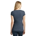 thumbnail image 3 of District DT6502 Juniors Very Important Tee Deep V Neck., 3 of 3
