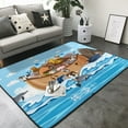 thumbnail image 3 of Animals on Noah's Ark Floating Area Rugs for Living Room Bedroom, 5x7 Soft Throw Washable Rug Non-Slip Carpet, Indoor Floor Rug Bedroom Decor Aesthetic, 3 of 7