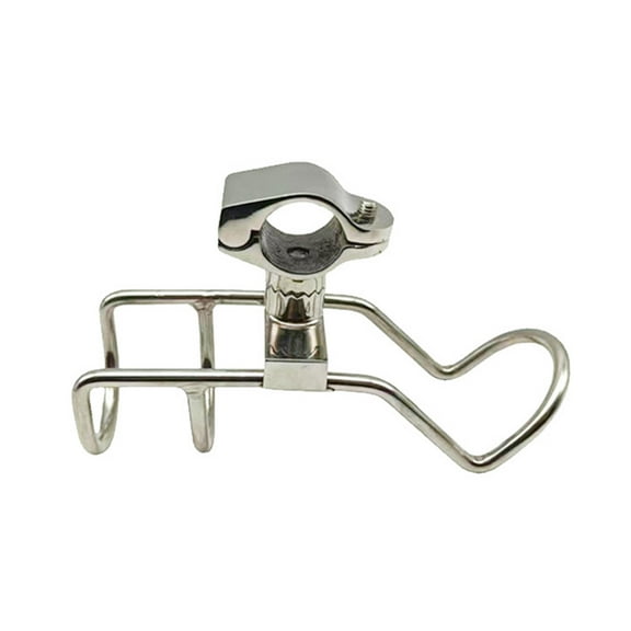 BIBABLYKE Marine Fishing Rod Holder Adjustable 360 Degree Designs Fishing Rod Bracket 170mm for Secure Mounting on Various Boats
