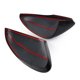 thumbnail image 3 of Tapas de espejo retrovisor lateral de fibra de carbono compatibles con Alfa Romeo Stelvio 2017-2022, 3 of 4