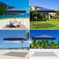 thumbnail image 4 of Winado 8' x 8' Pop Up Canopy Tent Portable Coated Outdoor Garden with Carry Bag Blue, 4 of 7