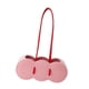 thumbnail image 2 of Jarrón de cerámica con forma de bolso, florero para mesa de comedor estilo granja. Rosa, 2 of 9