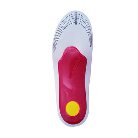 Women Men Orthopedic insole for flat foot health sole pad shoes arch