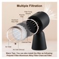 thumbnail image 2 of 2 Speed Exhaust Fan Detachable Aluminum Filter Portable Range Hood, 2 of 5