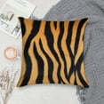 thumbnail image 5 of Tiger Stripes Pillow Covers,Tiger Stripes Throw Pillow Covers 24"×24" ,Living Room Sofa Couch Pillow Covers,Decorative Pillow Covers, 5 of 7
