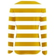 thumbnail image 5 of CALAFEBILA Long Sleeve Fall Tshirts Shirts for Women Crew Neck Yellow Fall Womens Tops 2025 Fashion Print Pullover Casual Timeless Loose Fit Trip Blouses, 5 of 5