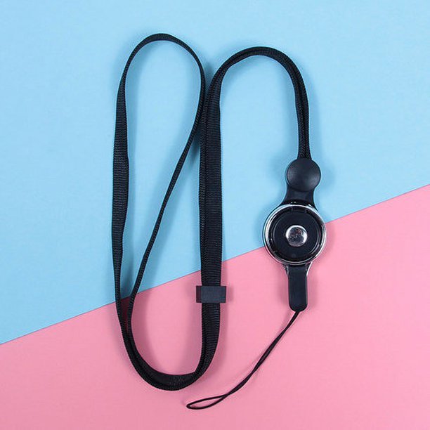 Cordón para teléfono móvil de segunda generación, cuerda plana, anillo para colgar en el cuello, cordón universal para teléfono móvil, dos en uno, de doble uso