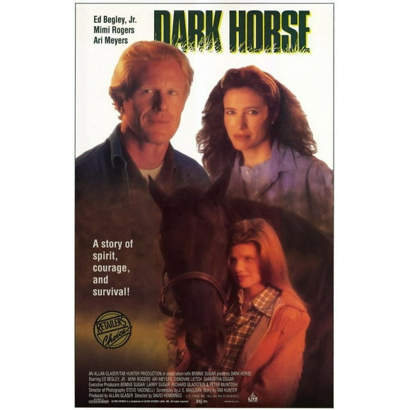 Dark Horse - movie POSTER (Style A) (11" x 17") (1992)